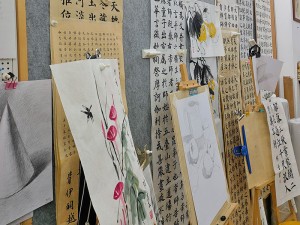 学生作品展示区 